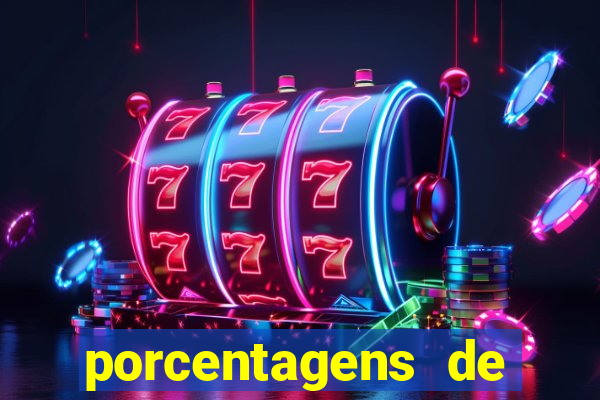porcentagens de jogos pagantes